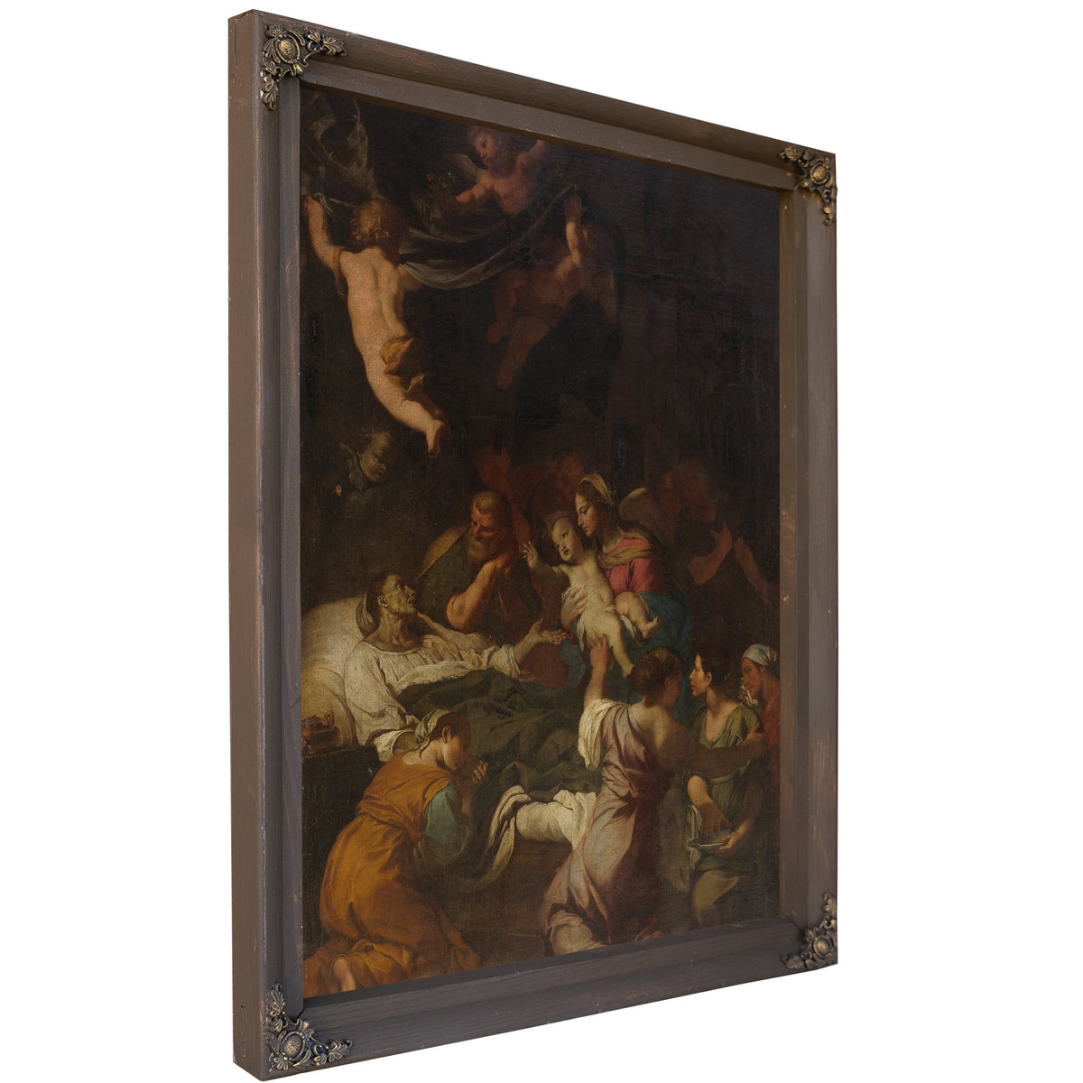 The Death Of Saint Anne By Fabrizio Chiari