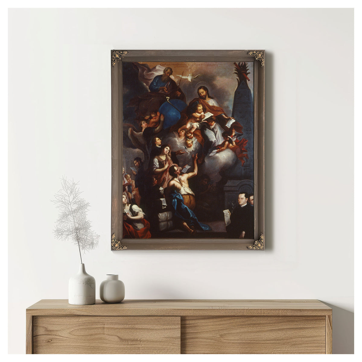 The Ministry Of Saint Joseph By José de Alcíbar
