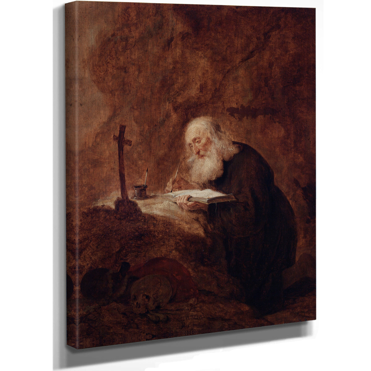 Saint Jerome 3 By Jan Olis