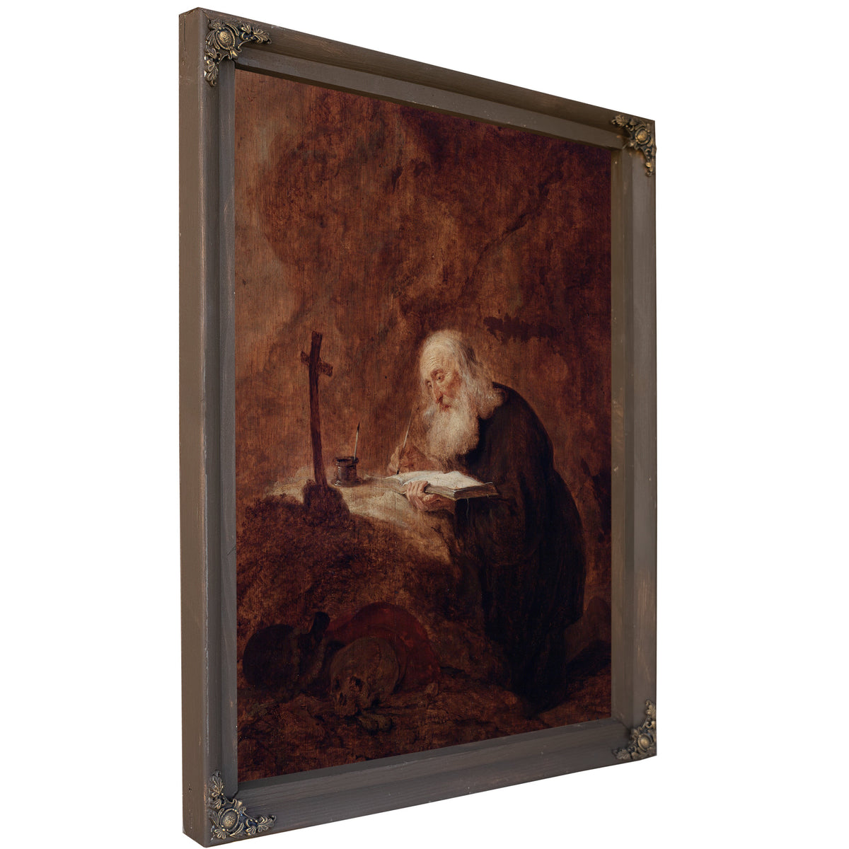 Saint Jerome 3 By Jan Olis