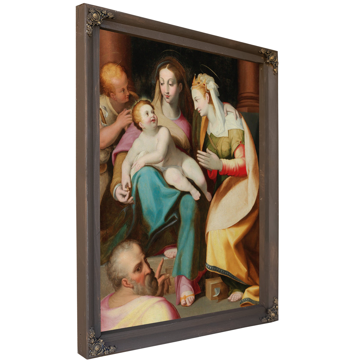 The Mystical Marriage Of Saint Catherine 2 By Lorenzo Sabatini