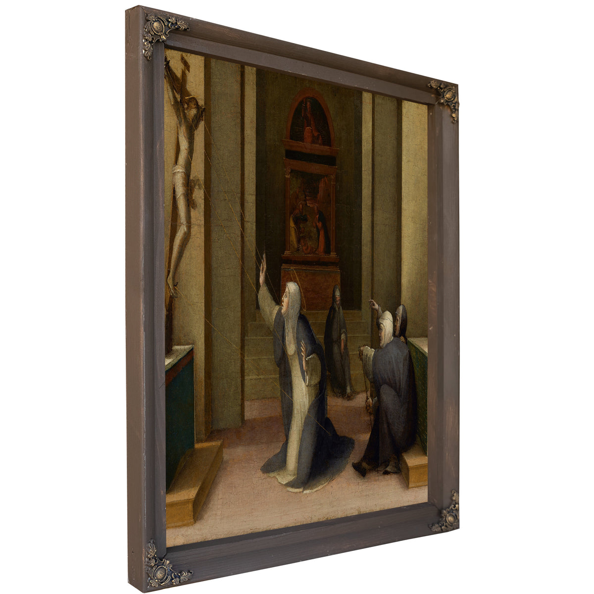 Saint Catherine Of Siena Receiving The Stigmata By Domenico Beccafumi