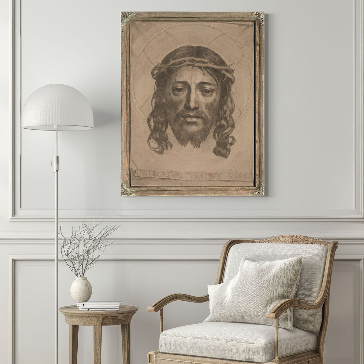 Sudarium Of Saint Veronica St Veronicas Veil By Claude Mellan