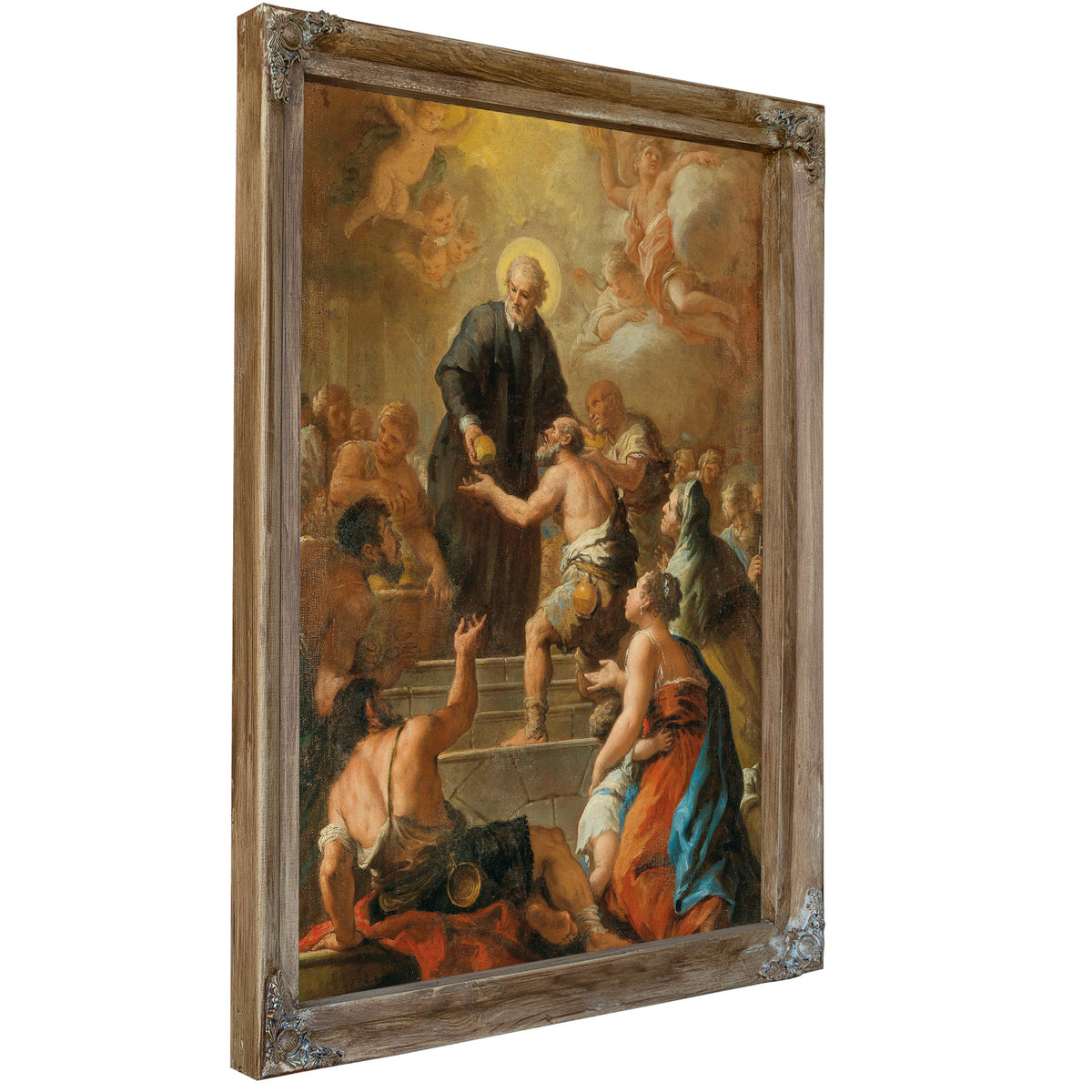 Charity Of Saint Vincent De Paul By Paolo de Matteis