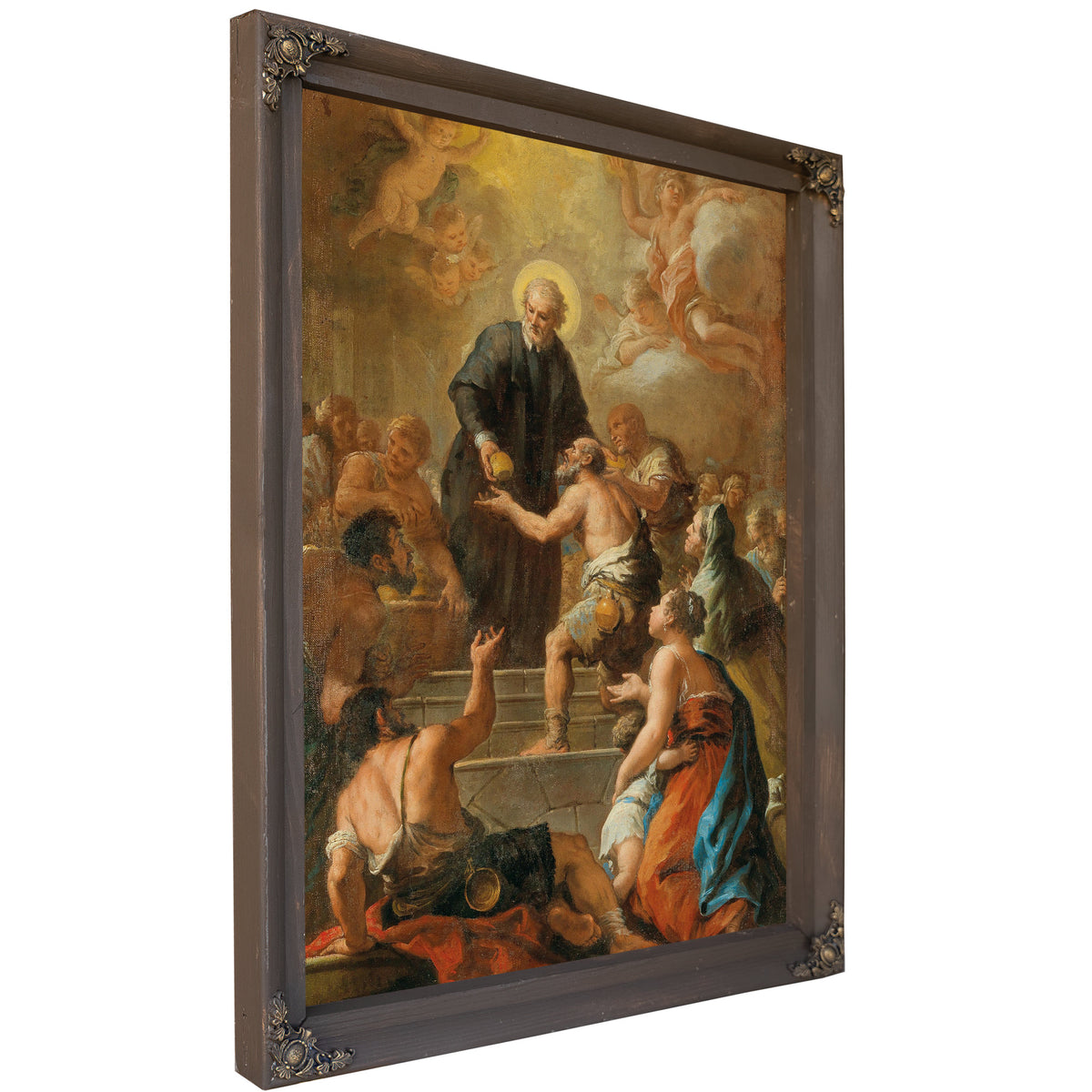 Charity Of Saint Vincent De Paul By Paolo de Matteis