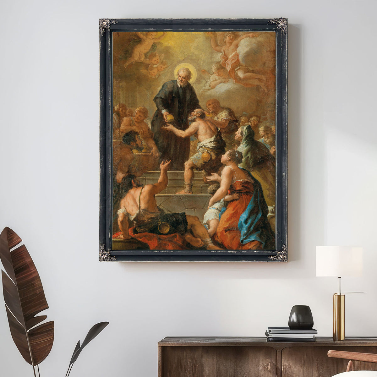 Charity Of Saint Vincent De Paul By Paolo de Matteis