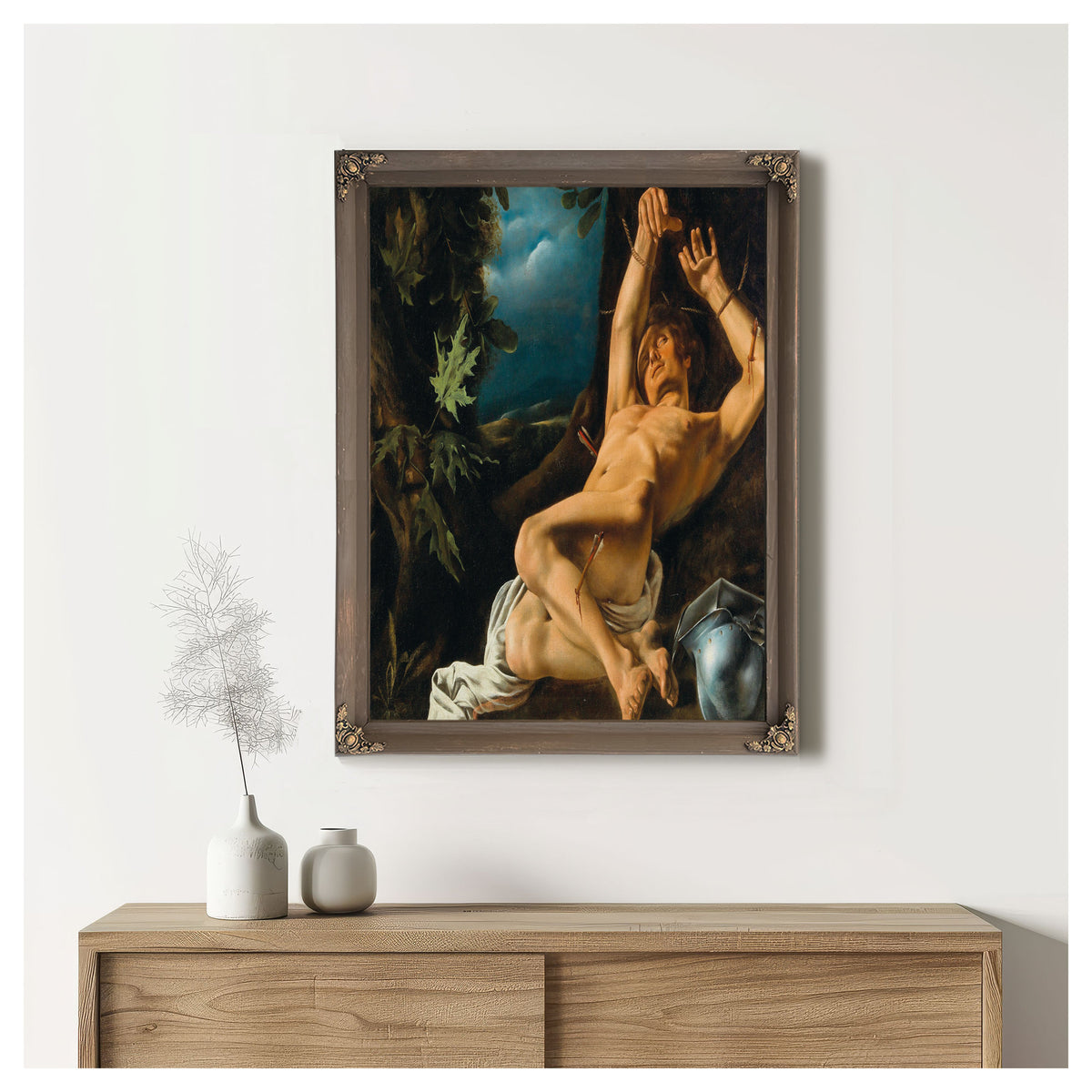 Saint Sebastian 9 By Louis Finson