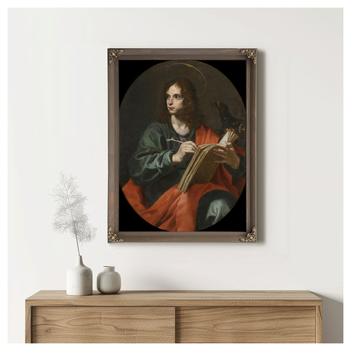 Saint John The Evangelist 13 By Lorenzo Lippi