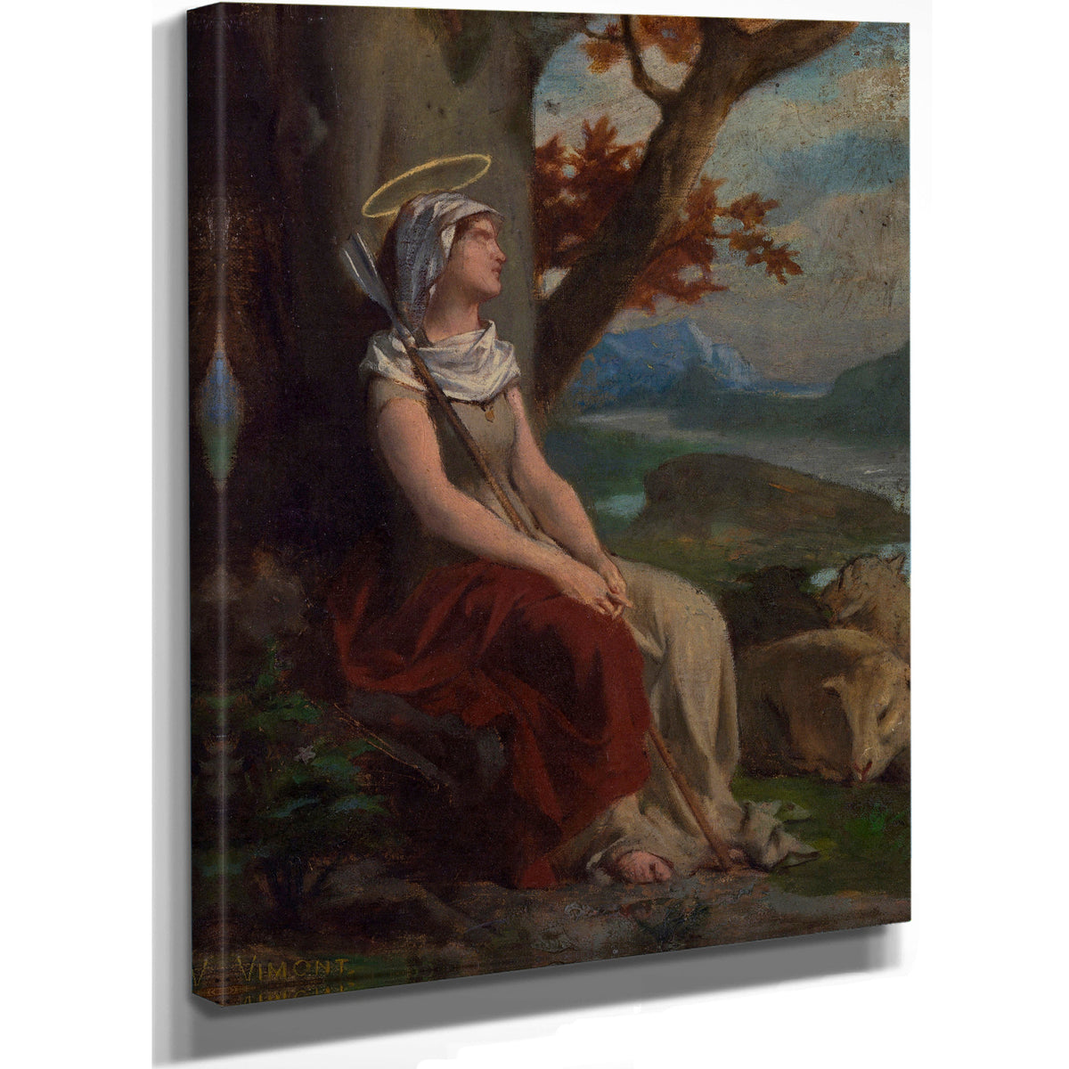 Sainte Genevieve By Edouard Vimont