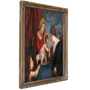 The Mystical Marriage Of Saint Catherine 8 By Venetian School