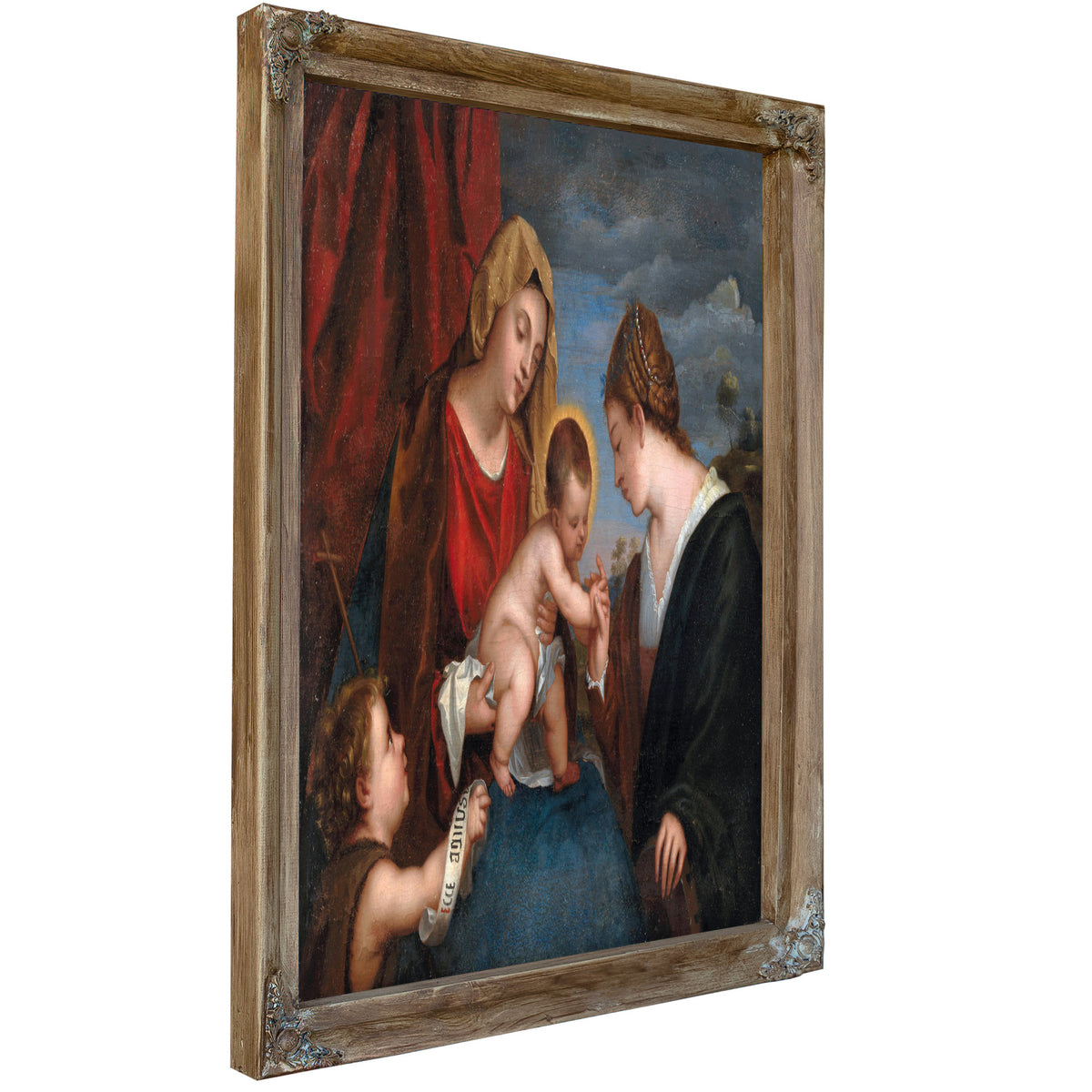 The Mystical Marriage Of Saint Catherine 8 By Venetian School