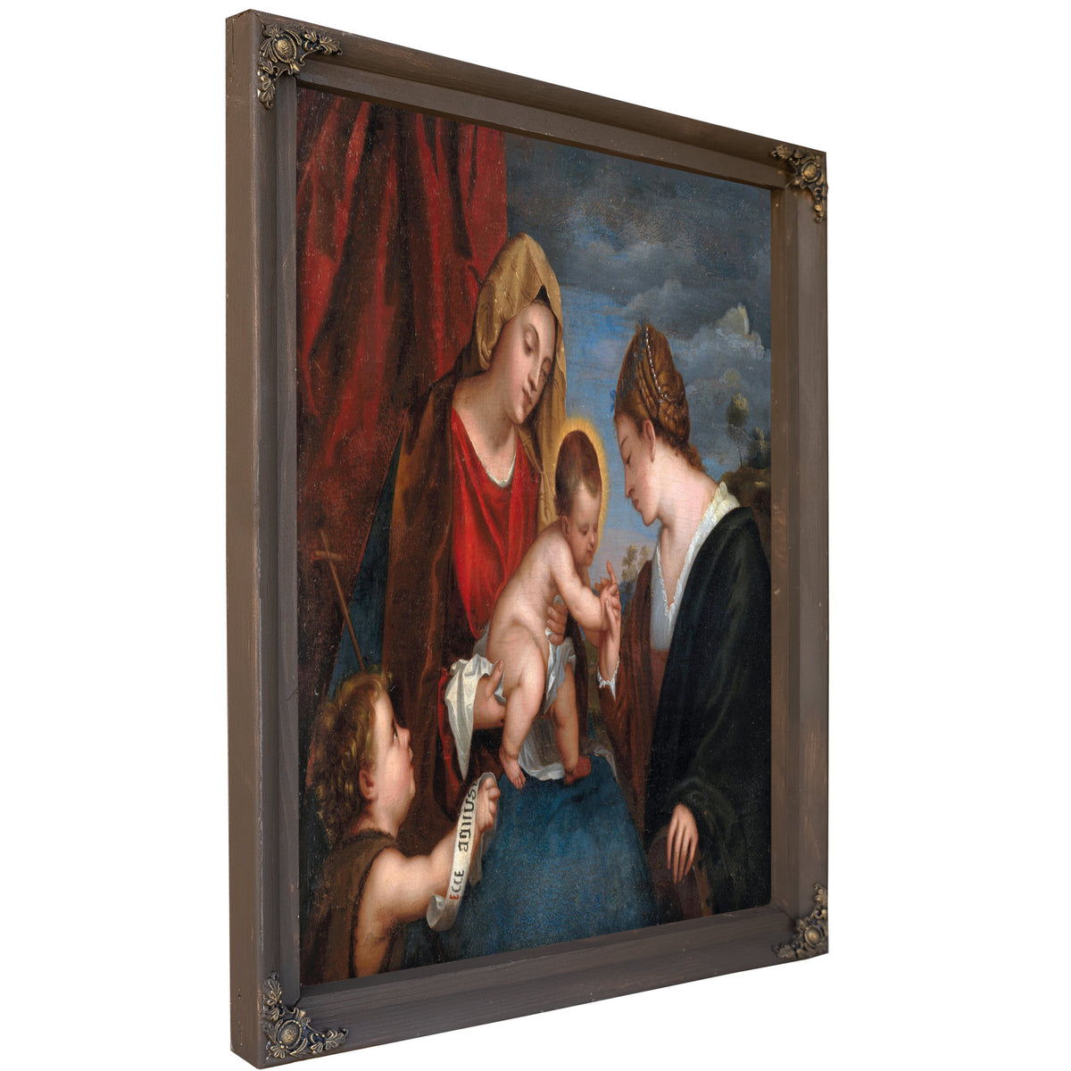 The Mystical Marriage Of Saint Catherine 8 By Venetian School
