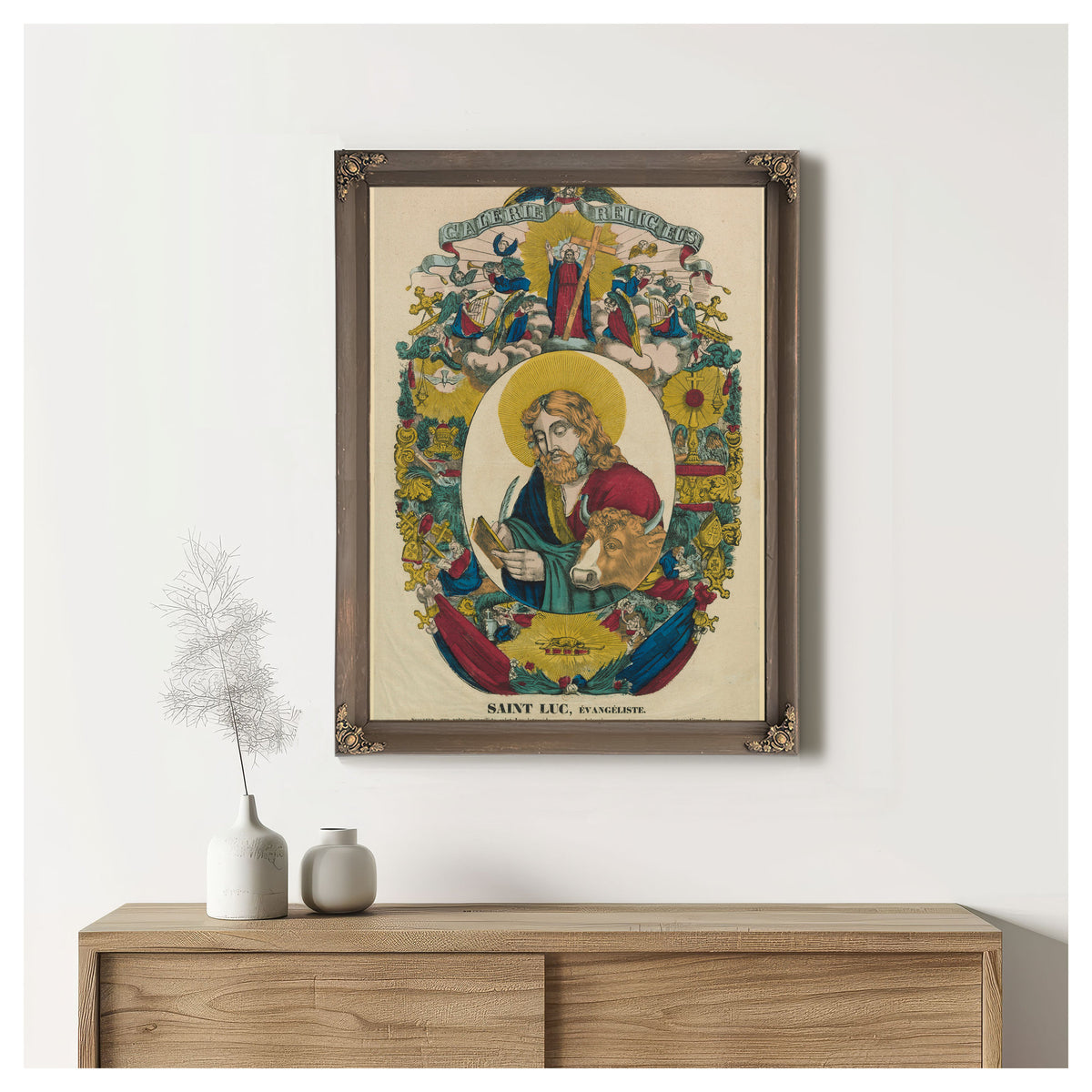 Saint Luc Evangeliste By Imp. Pellerin & Cie