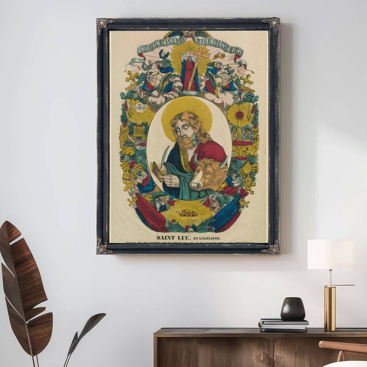 Saint Luc Evangeliste By Imp. Pellerin & Cie