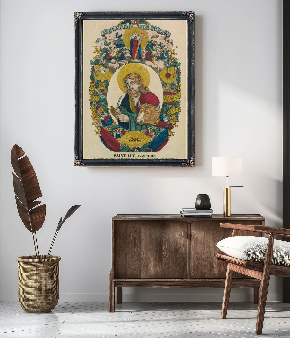 Saint Luc Evangeliste By Imp. Pellerin & Cie