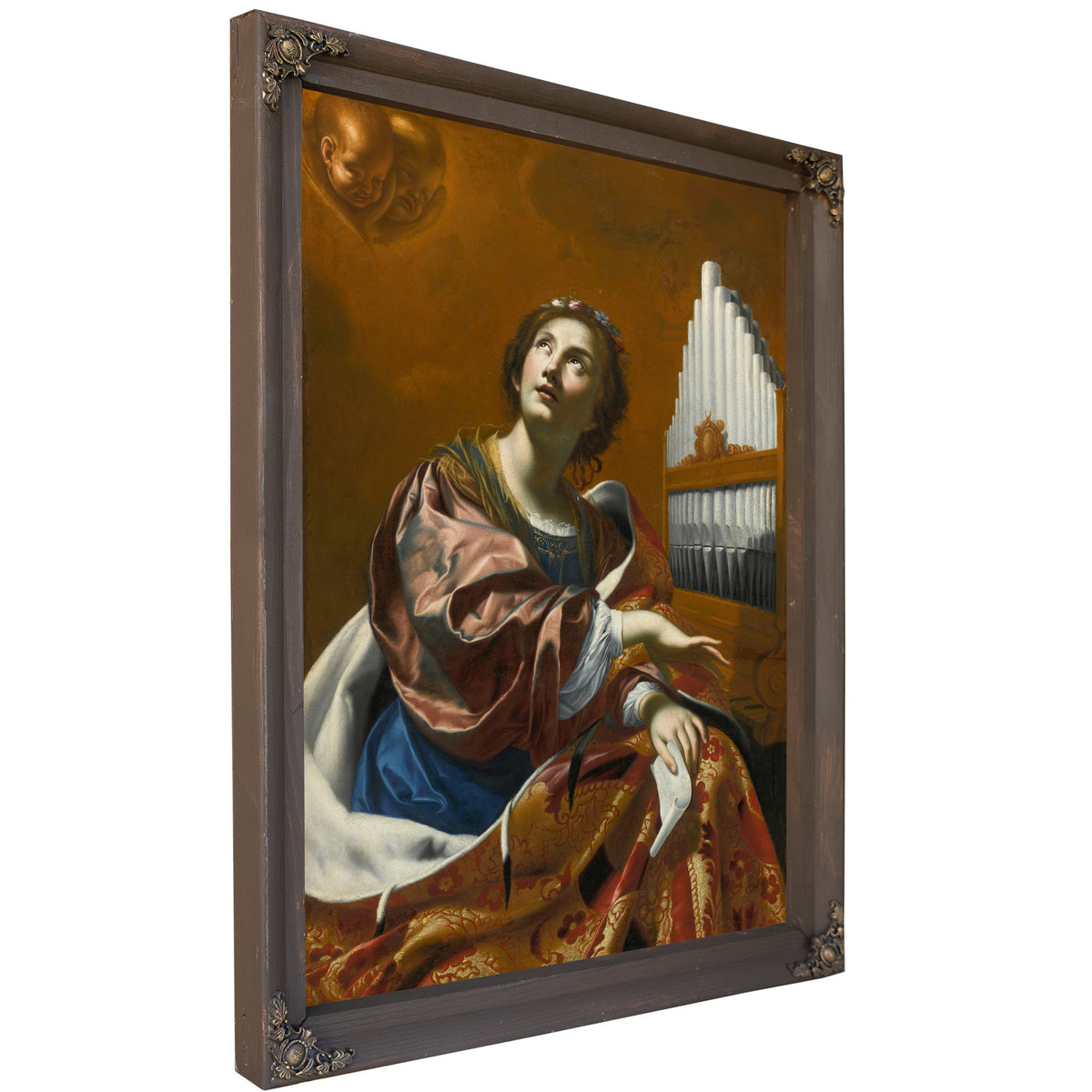 Saint Cecilia 13 By Follower Of Simon Vouet
