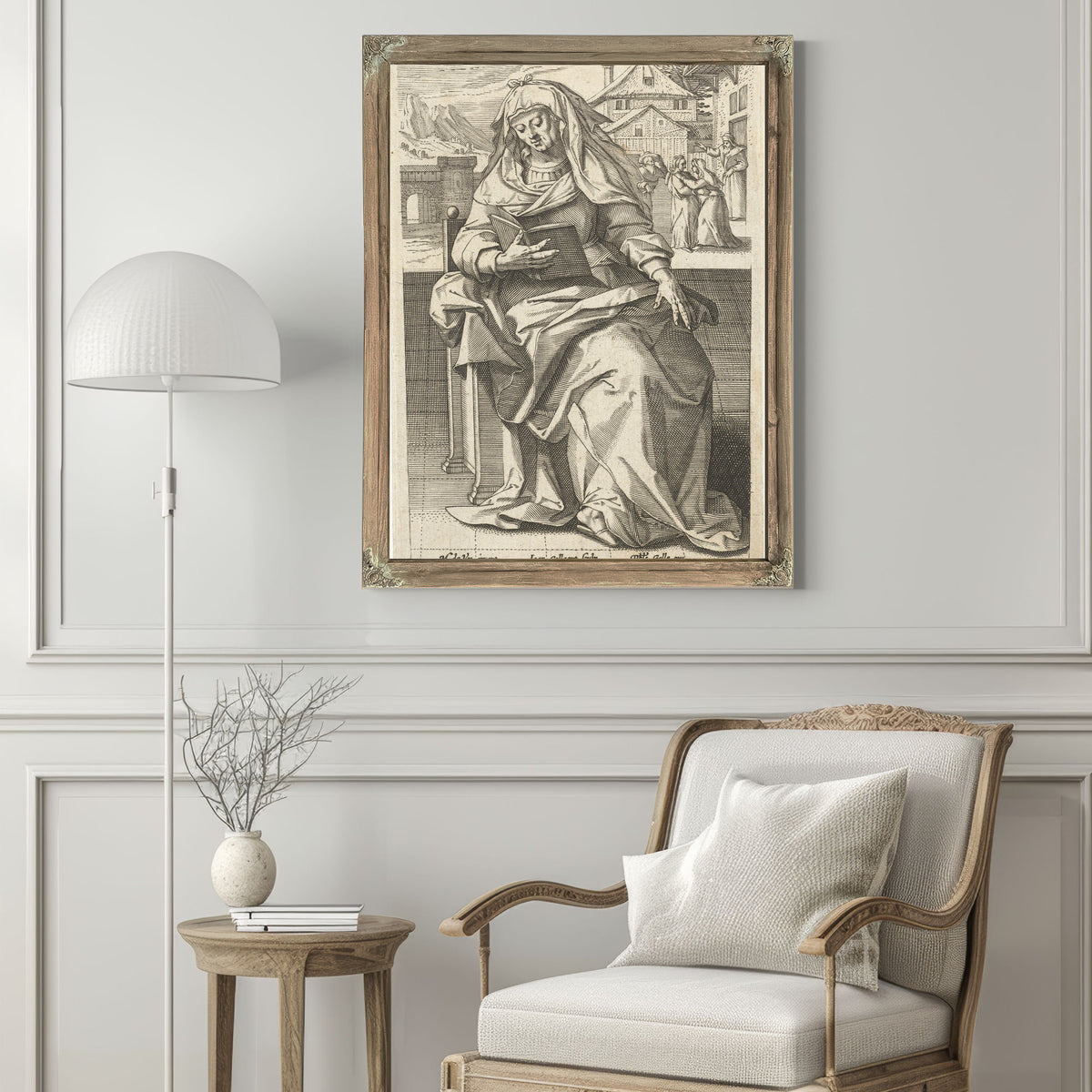 Saint Elizabeth By Jan Collaert II