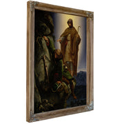 A Guardian Angel Rescuing Emperor Maximilian From The Martinswand By Alfred Rethel