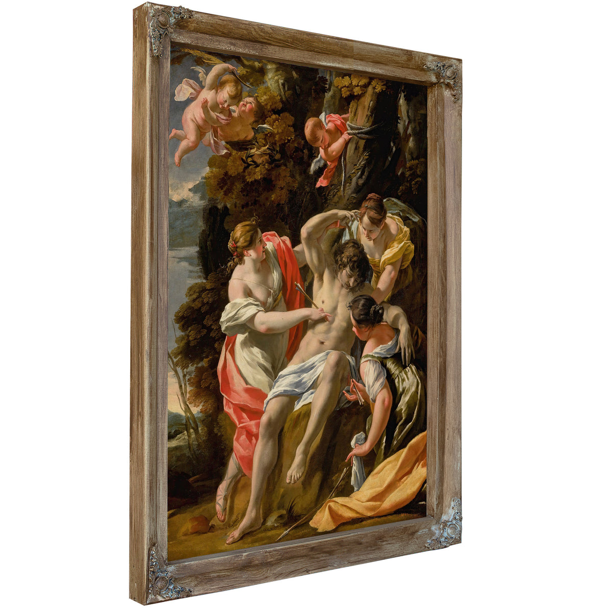 Saint Sebastian 13 By Jean Laurent Mosnier