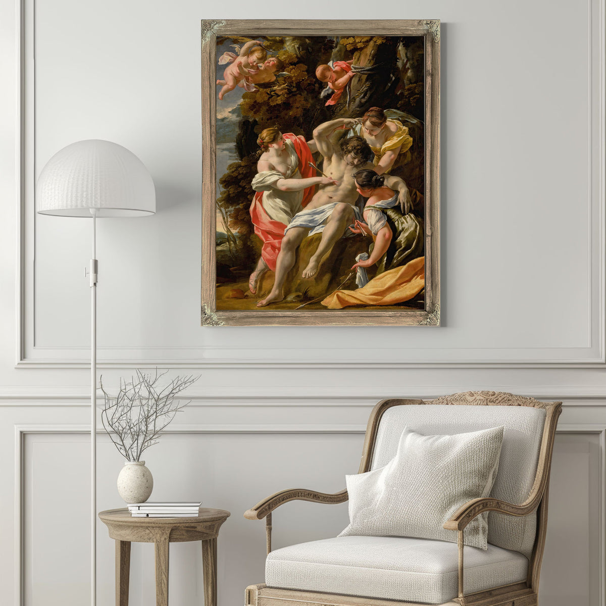 Saint Sebastian 13 By Jean Laurent Mosnier