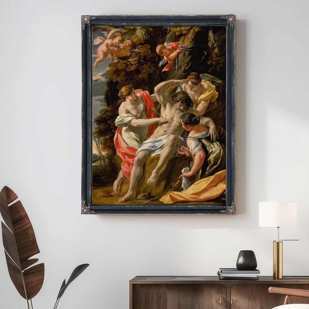 Saint Sebastian 13 By Jean Laurent Mosnier