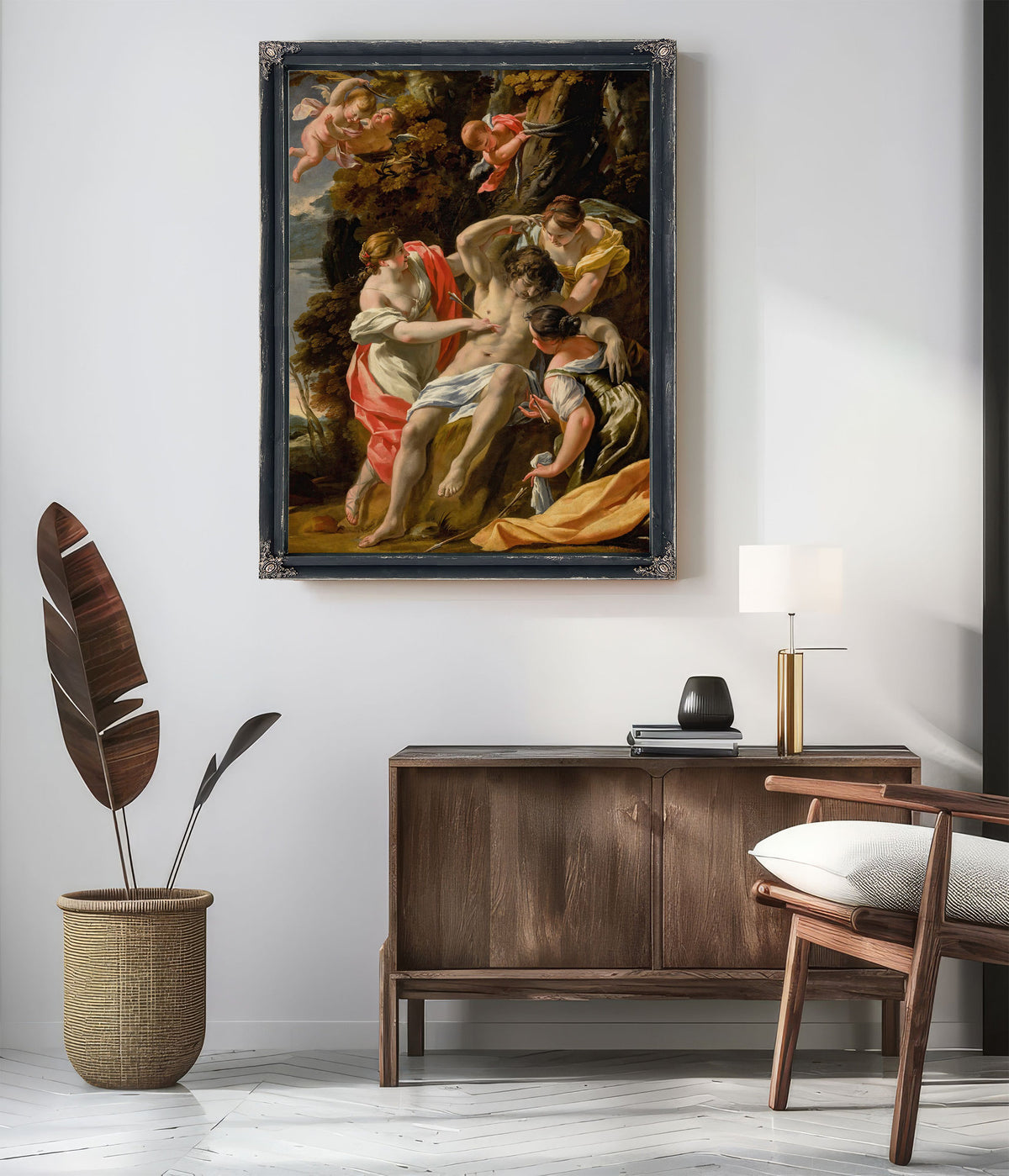 Saint Sebastian 13 By Jean Laurent Mosnier