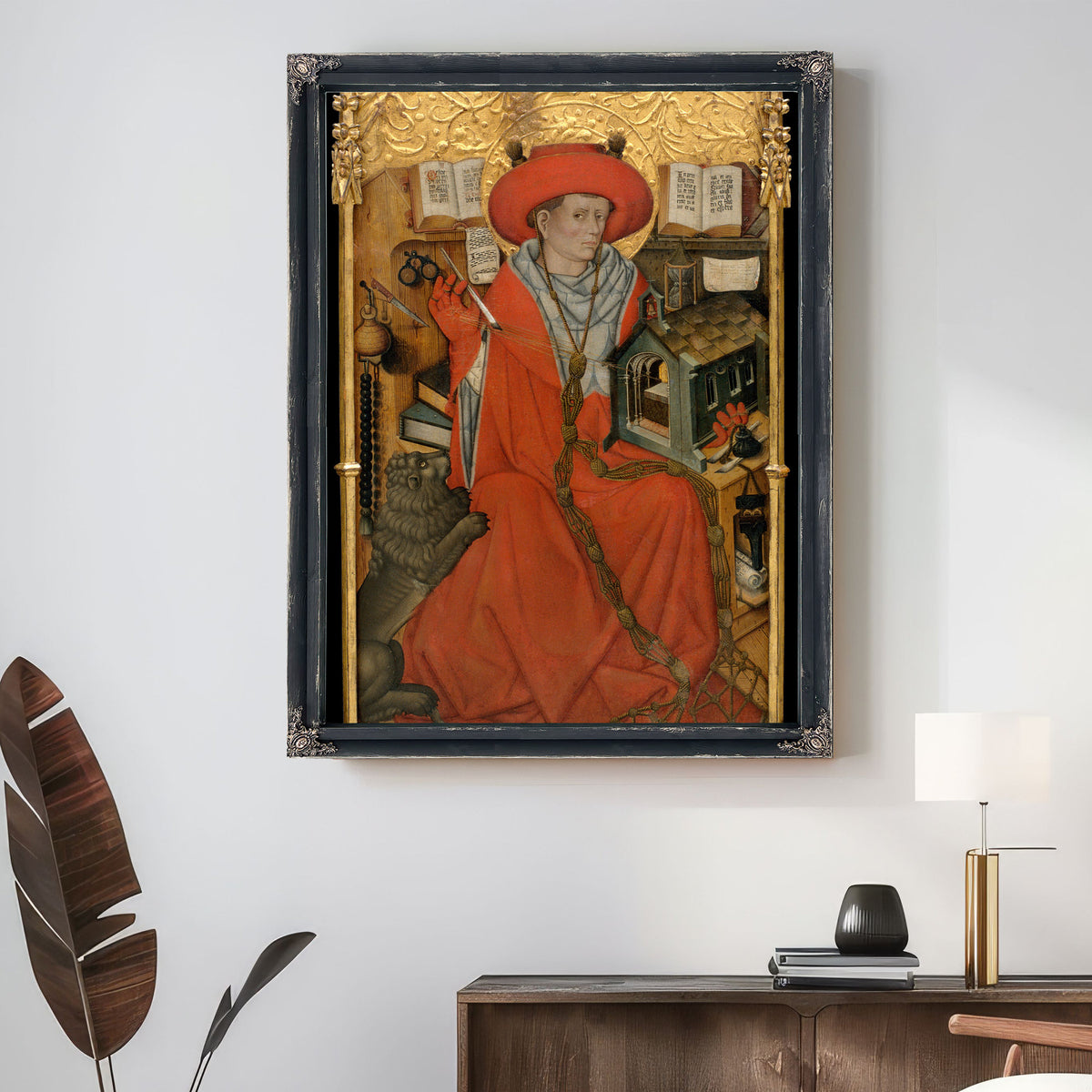 Saint Jerome In His Study 7 By Jaume Ferrer