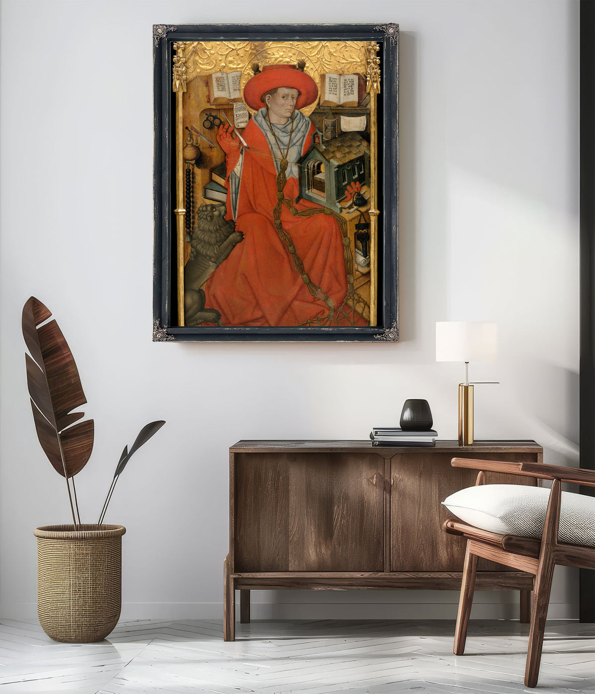 Saint Jerome In His Study 7 By Jaume Ferrer