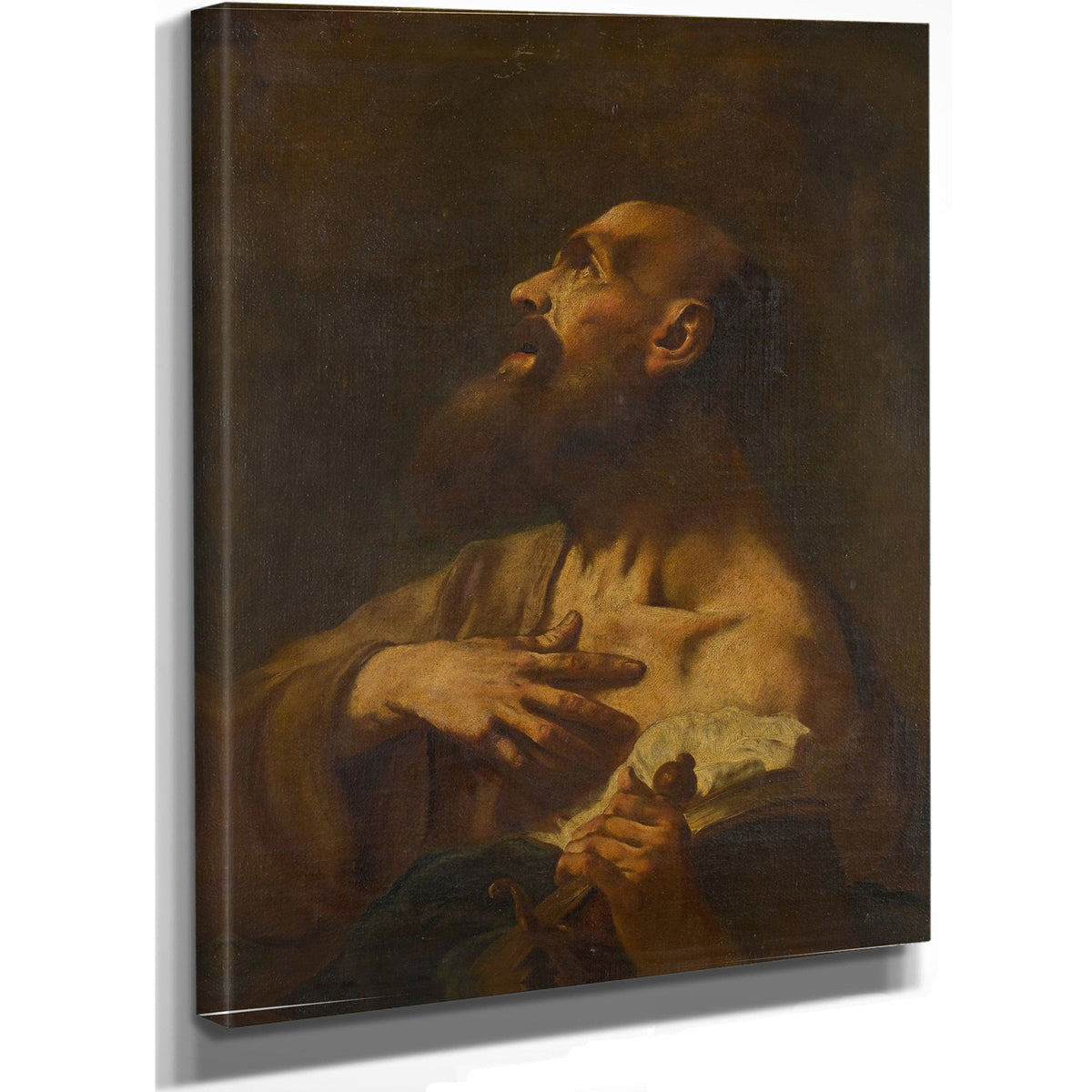 Saint Paul 11 By Follower of Giovanni Battista Piazzetta