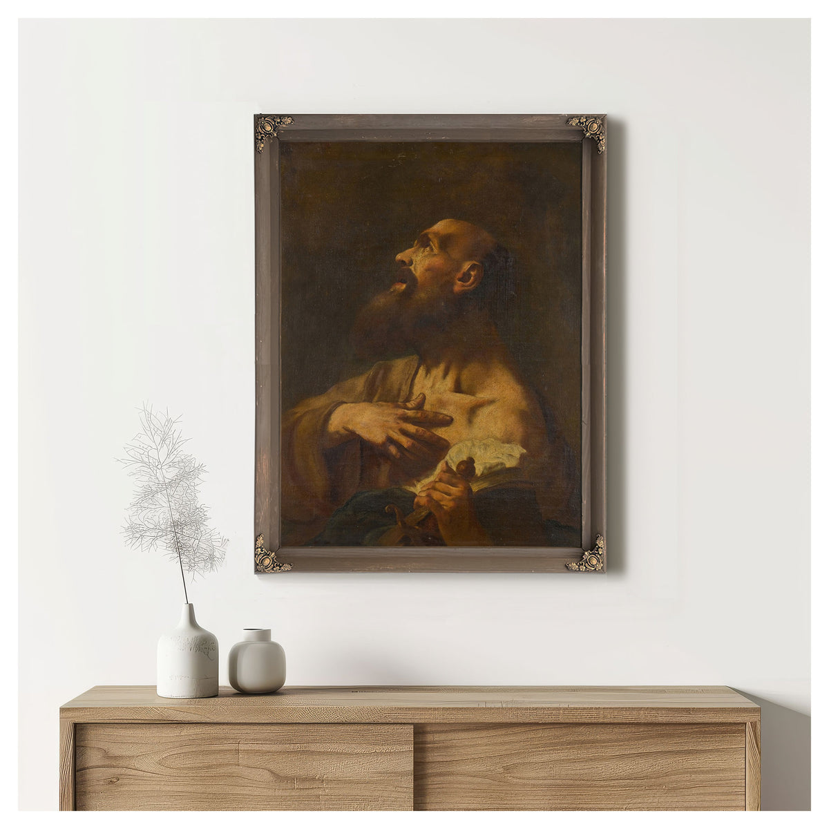 Saint Paul 11 By Follower of Giovanni Battista Piazzetta