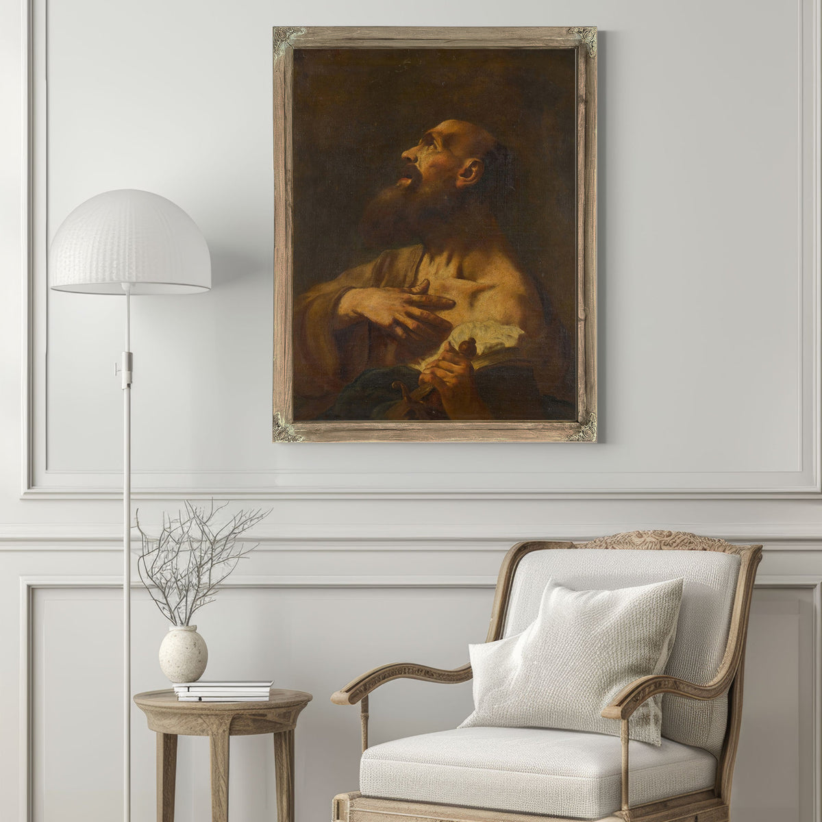 Saint Paul 11 By Follower of Giovanni Battista Piazzetta