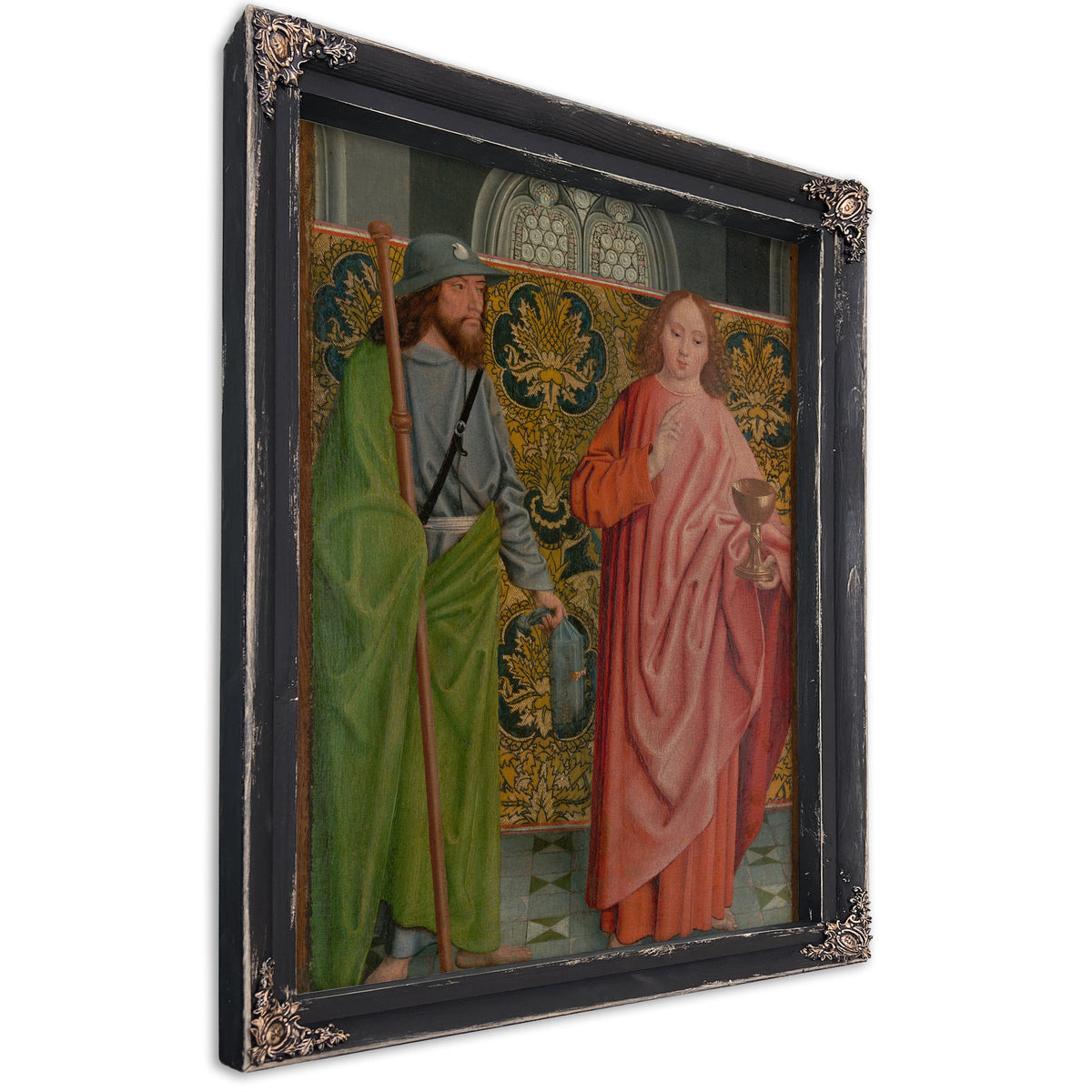Saints James The Greater And John The Evangelist By The Master of the Holy Kinship