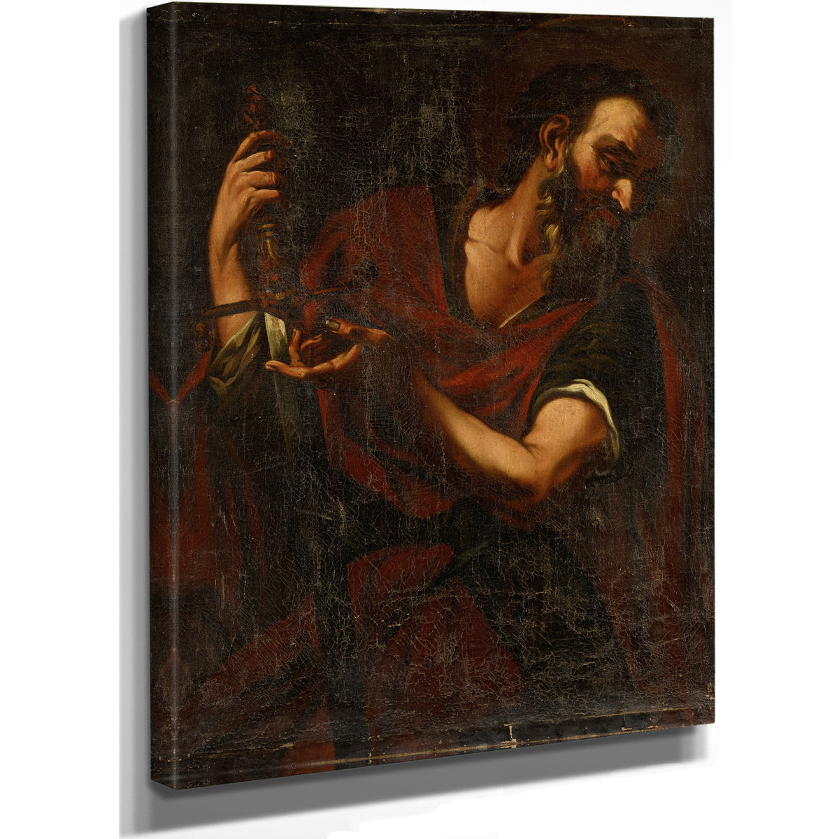 Saint Paul Half Figure By Johann Carl Loth