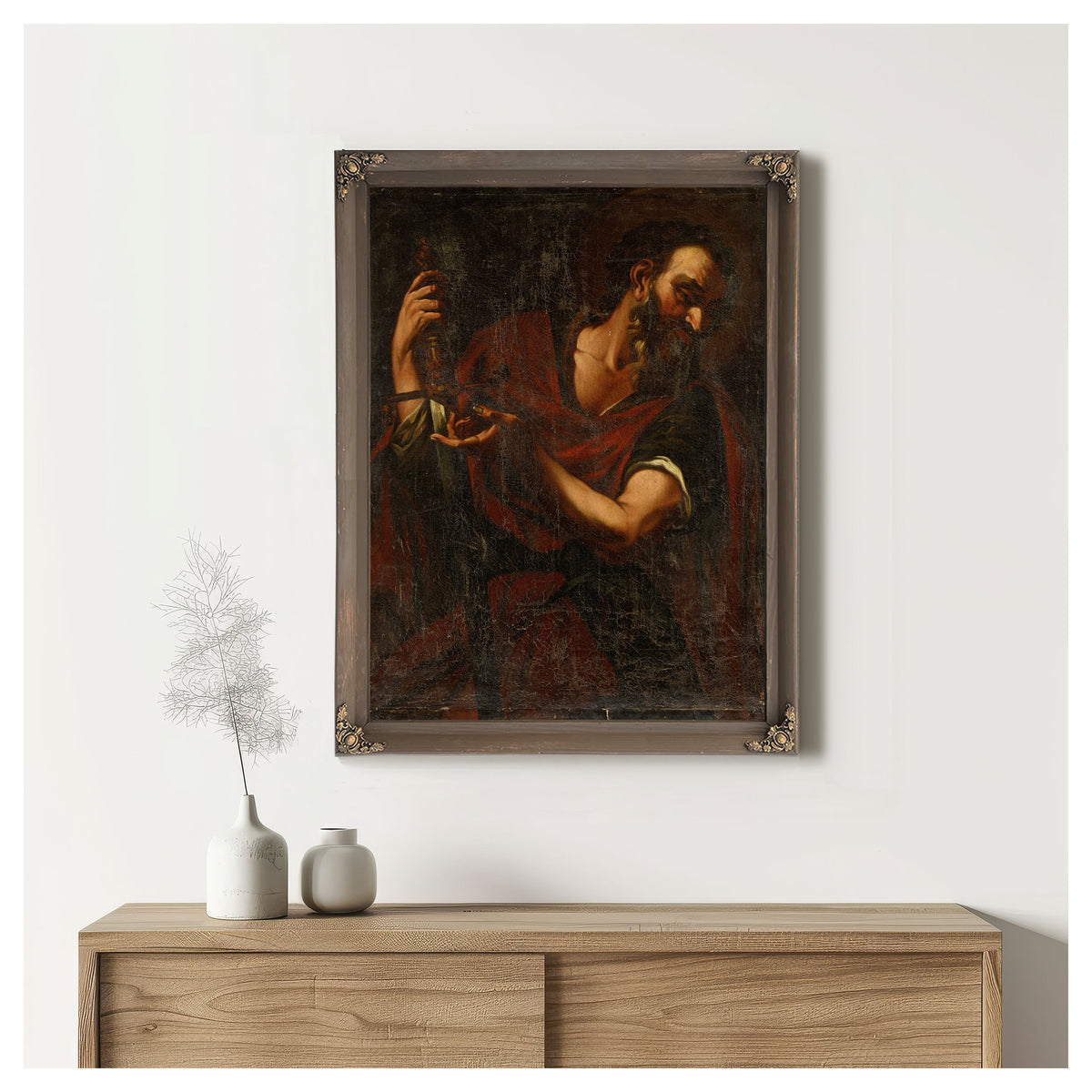 Saint Paul Half Figure By Johann Carl Loth