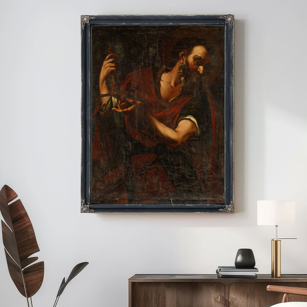 Saint Paul Half Figure By Johann Carl Loth