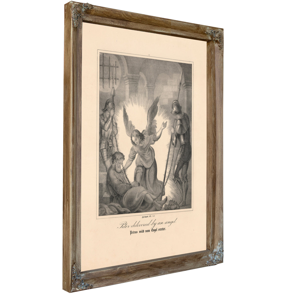 Peter Delivered By An Angel By Johann Baptist Sonderland