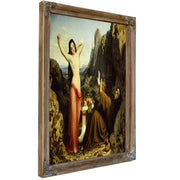 The Temptation Of Saint Hilarion By Dominique Louis Papety