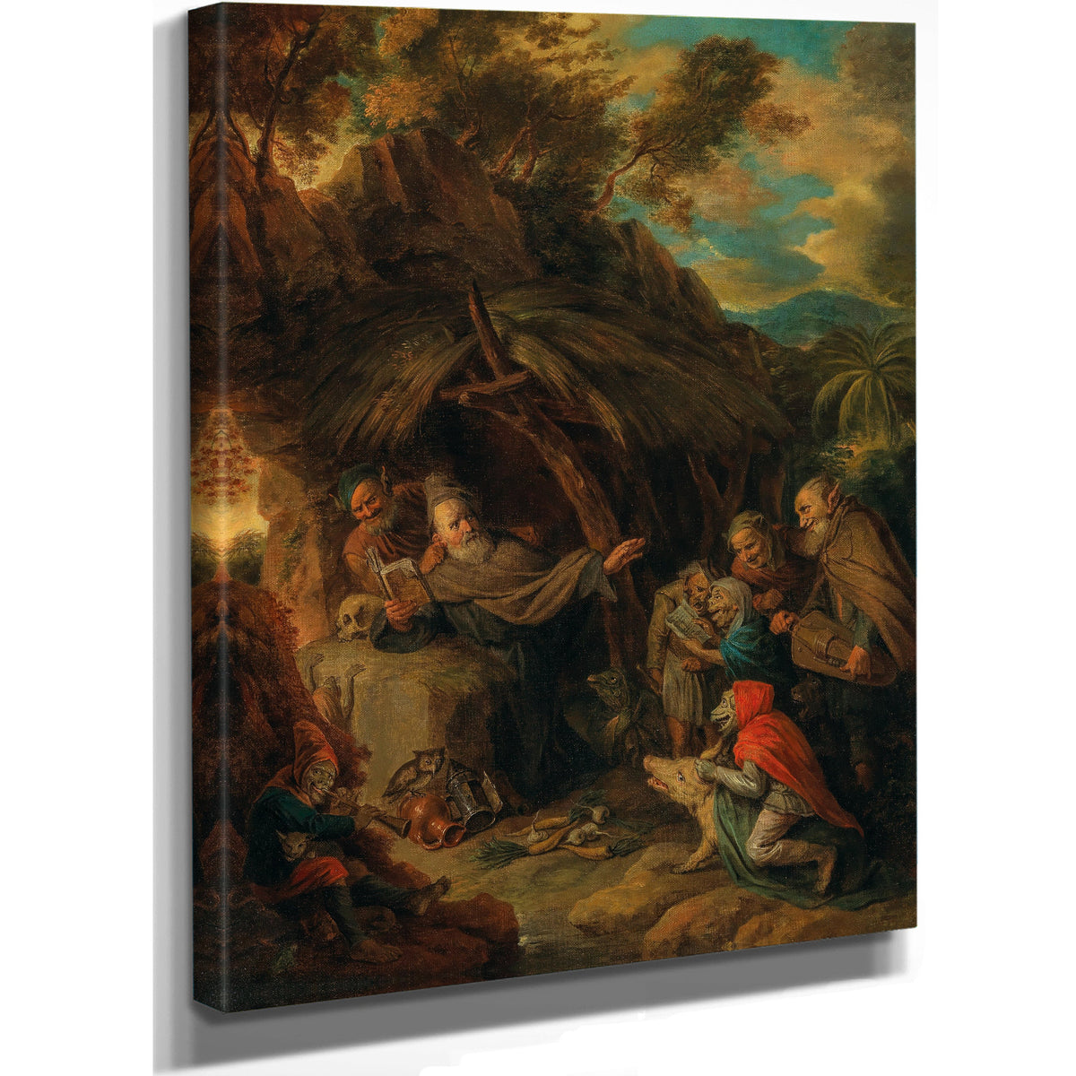 The Temptation Of Saint Anthony 4 By David Ryckaert III