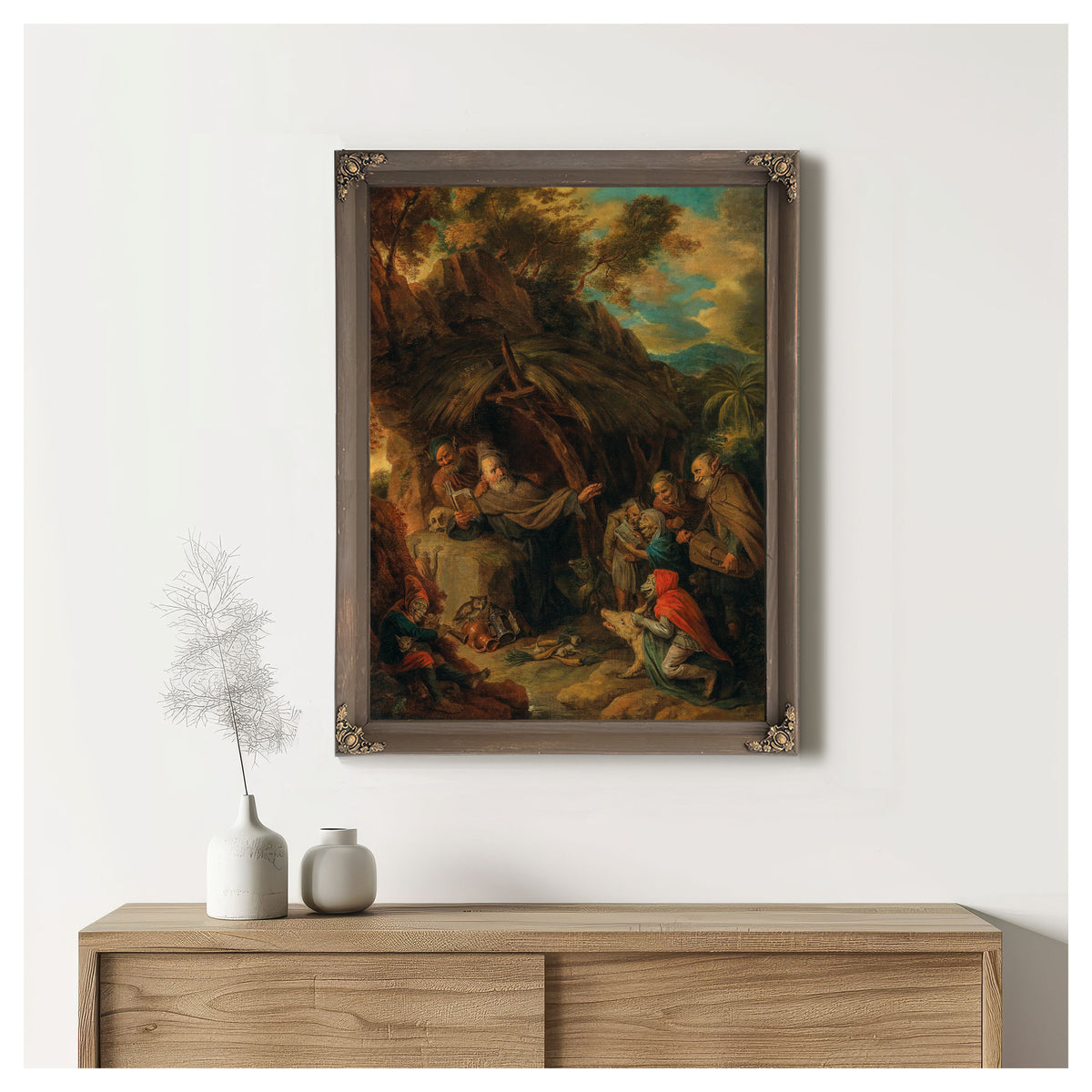The Temptation Of Saint Anthony 4 By David Ryckaert III