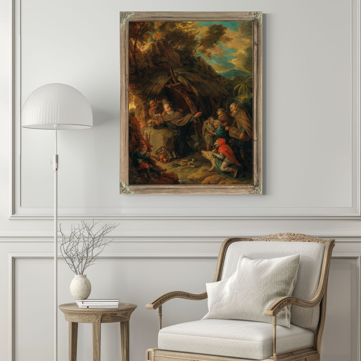 The Temptation Of Saint Anthony 4 By David Ryckaert III