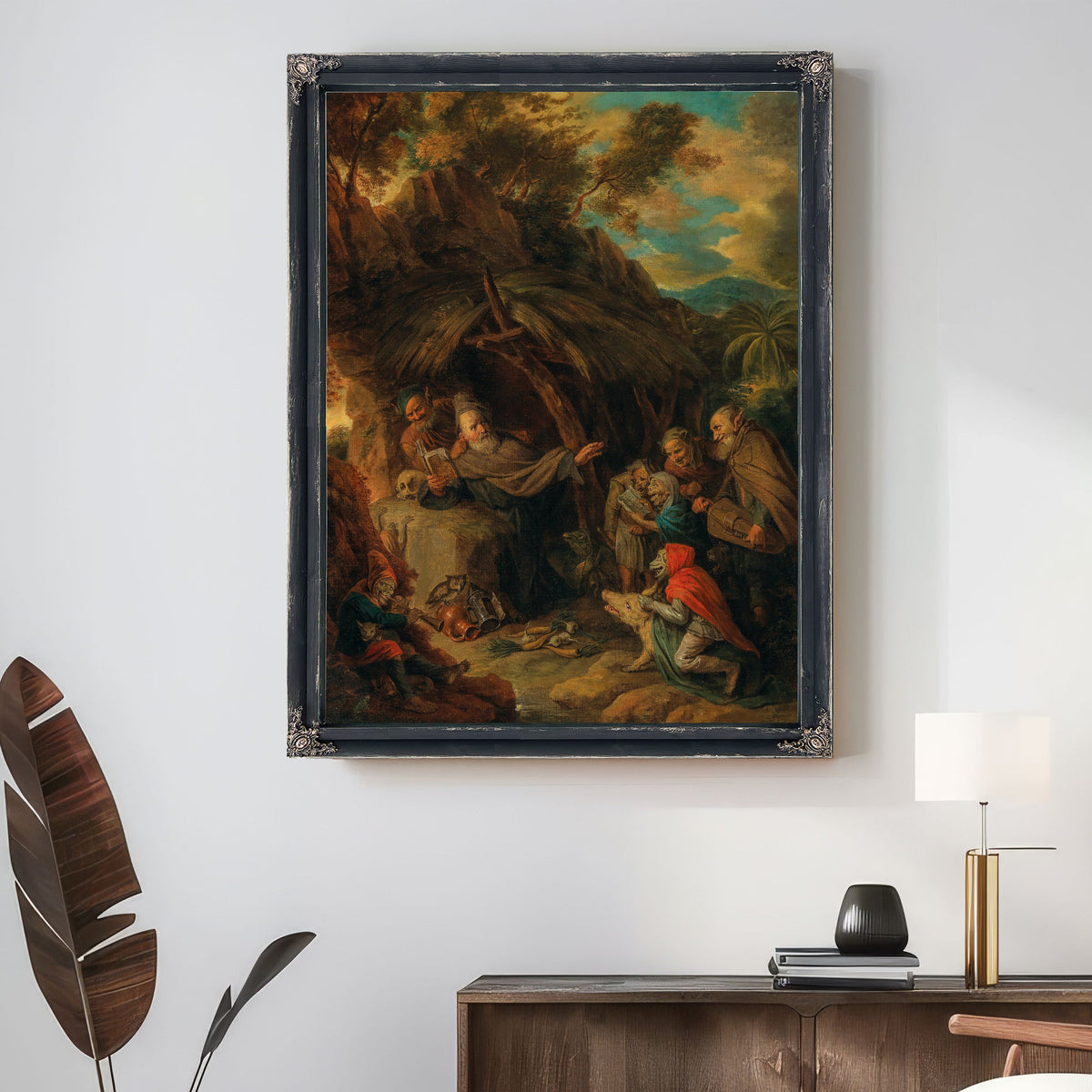 The Temptation Of Saint Anthony 4 By David Ryckaert III