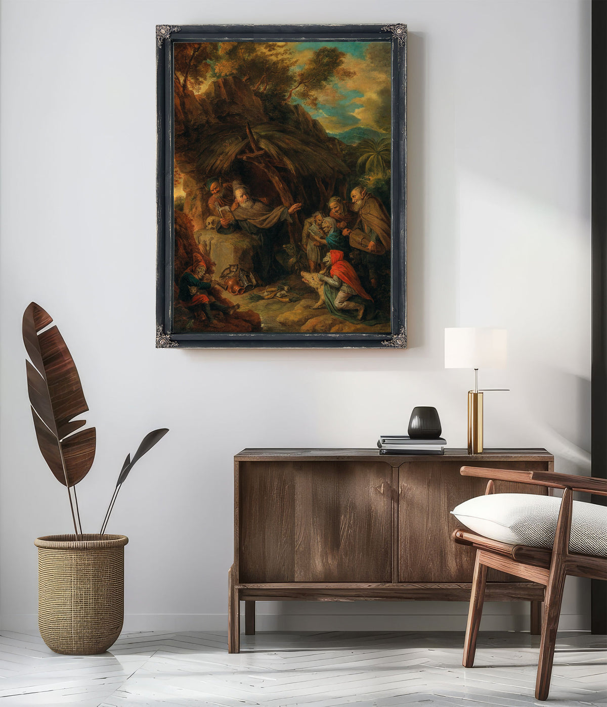 The Temptation Of Saint Anthony 4 By David Ryckaert III