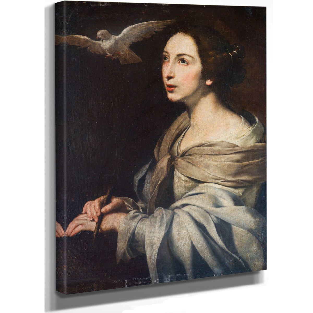 Saint Catherine 3 By Francesco Guarino