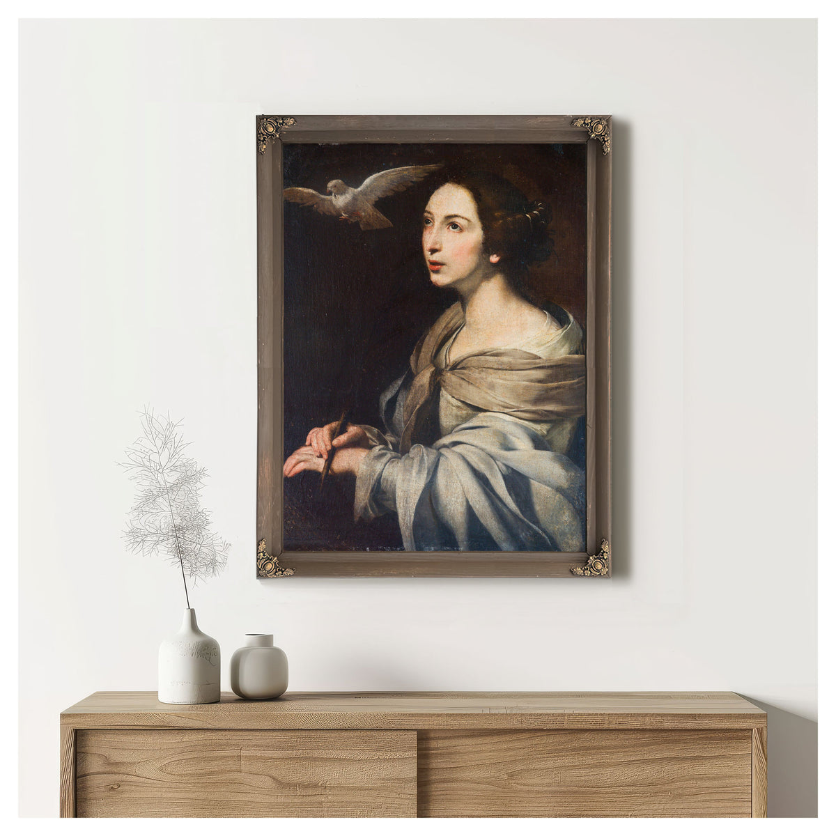 Saint Catherine 3 By Francesco Guarino