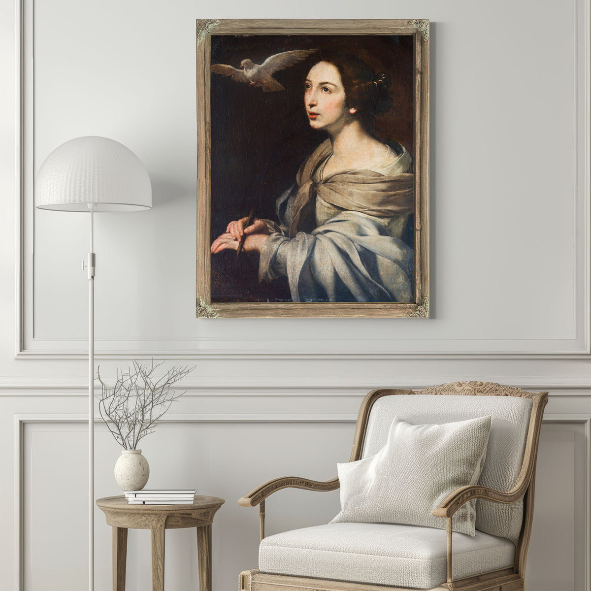 Saint Catherine 3 By Francesco Guarino