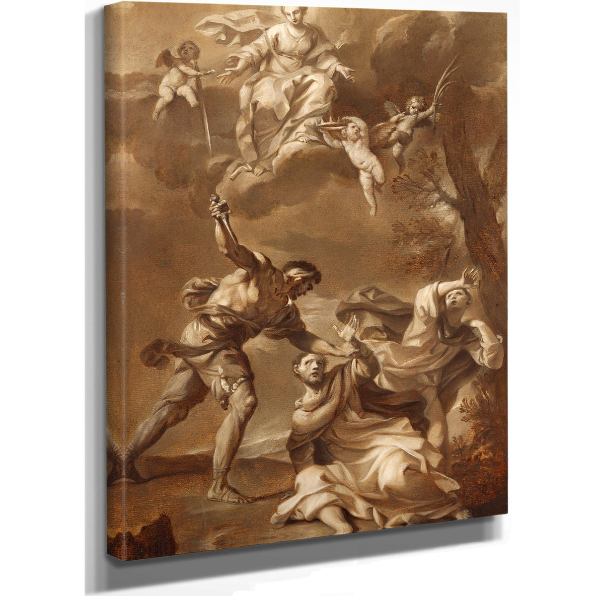 Martyrdom Of Saint Peter Martyr By Felice Torelli
