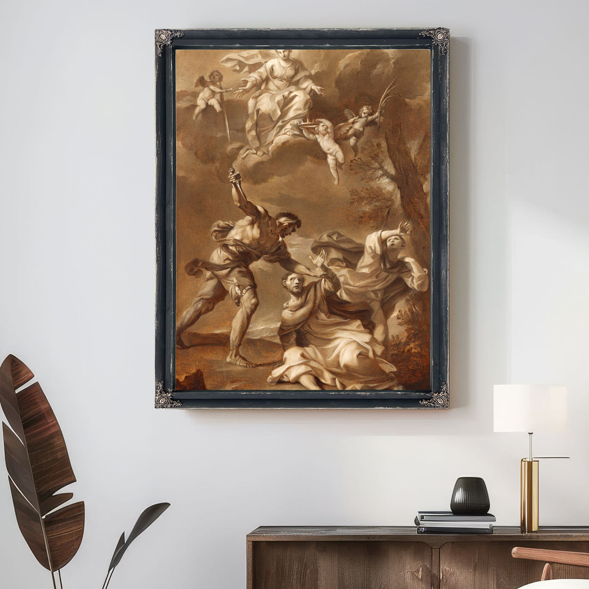 Martyrdom Of Saint Peter Martyr By Felice Torelli