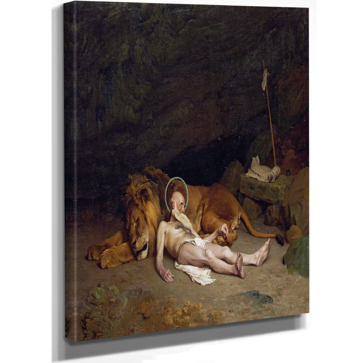 Saint Jerome 7 By Jean-Léon Gérôme
