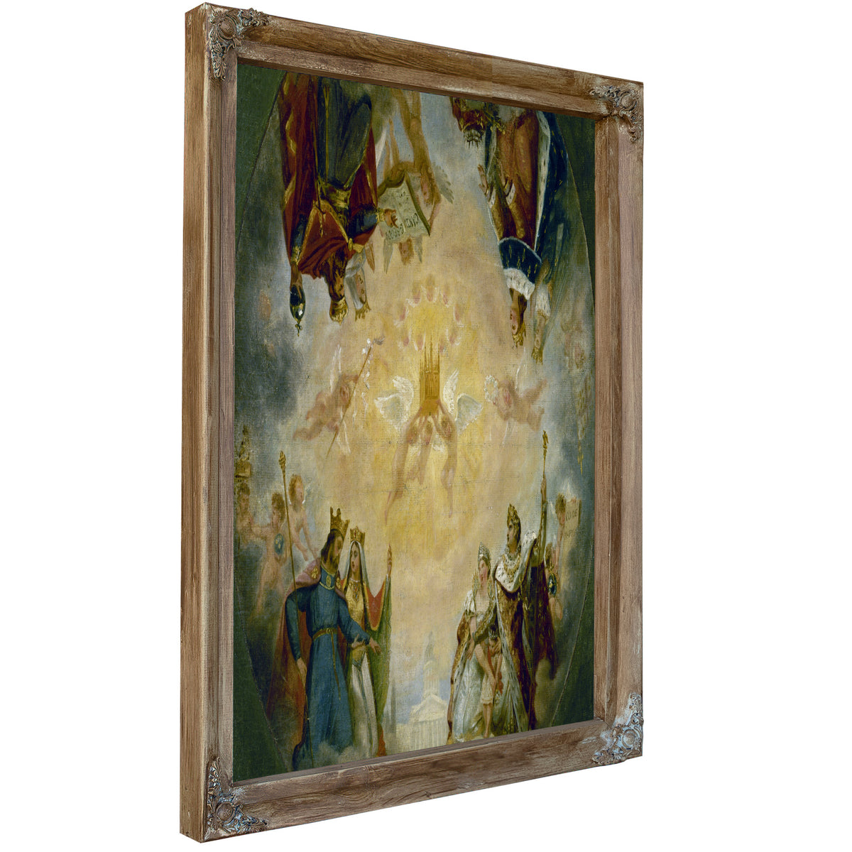 Gloire Des Dynasties Royales Et Imperiales Devant Sainte Genevieve By Antoine-Jean Gros