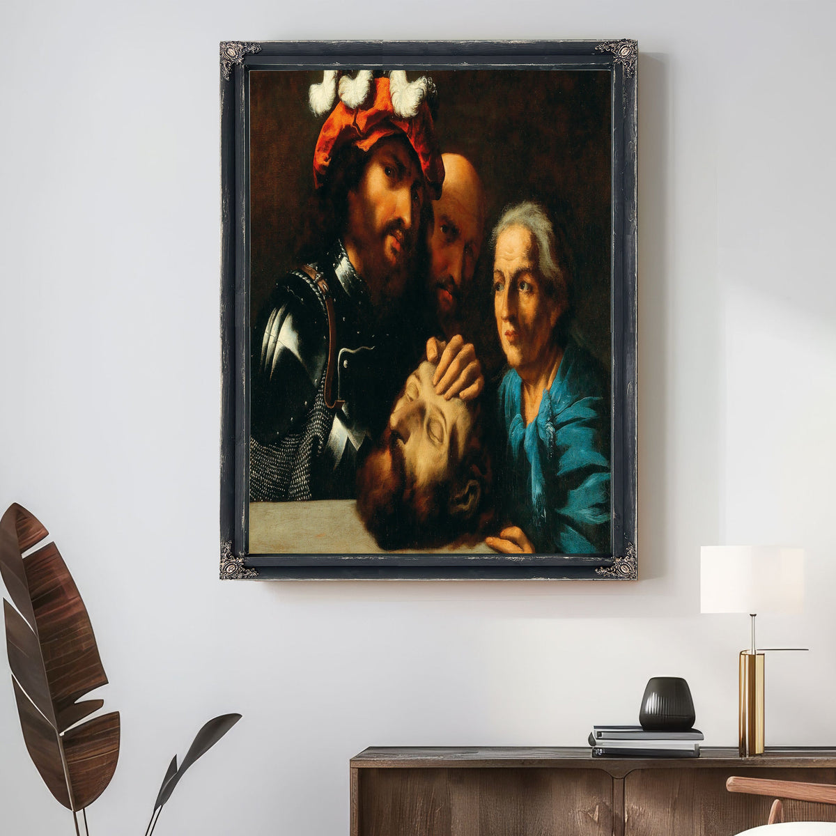 Herod With The Head Of Saint John The Baptist By Pietro della Vecchia